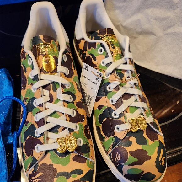 AUTHENTIC Bape x Stan Smith 30th Anniversary - Picture 2 of 6